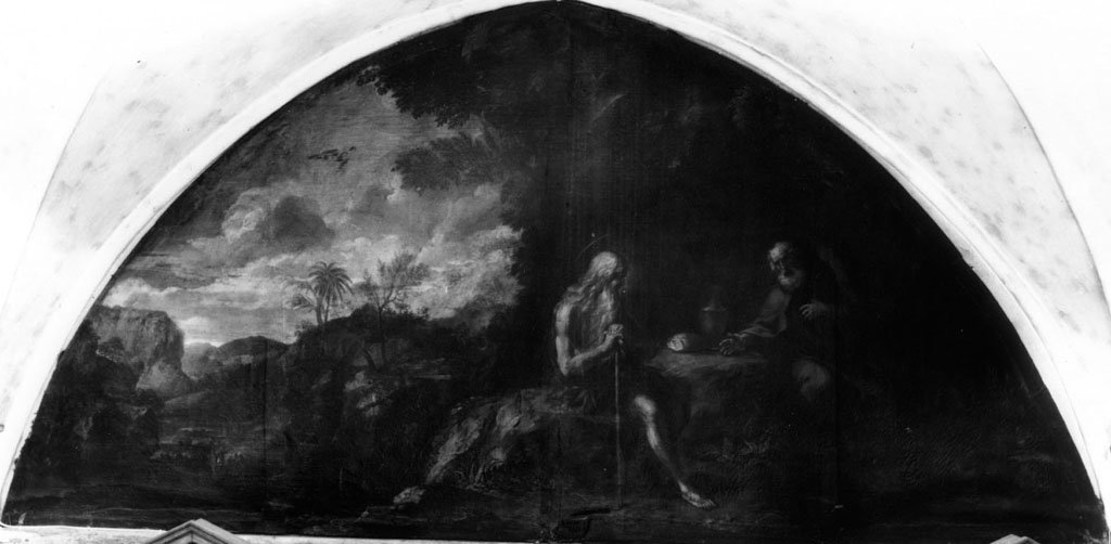 episodi della vita di S. Onofrio (dipinto, ciclo) - ambito lombardo (sec. XVII)